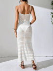 Openwork Scoop Neck Cover-Up  Style Ratio