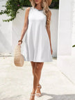 Sleeveless Casual Flowy Mini Dress  Style Ratio