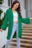 Open Front Longline Cardigan  Style Ratio