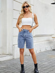 Raw Hem Denim Shorts  Style Ratio
