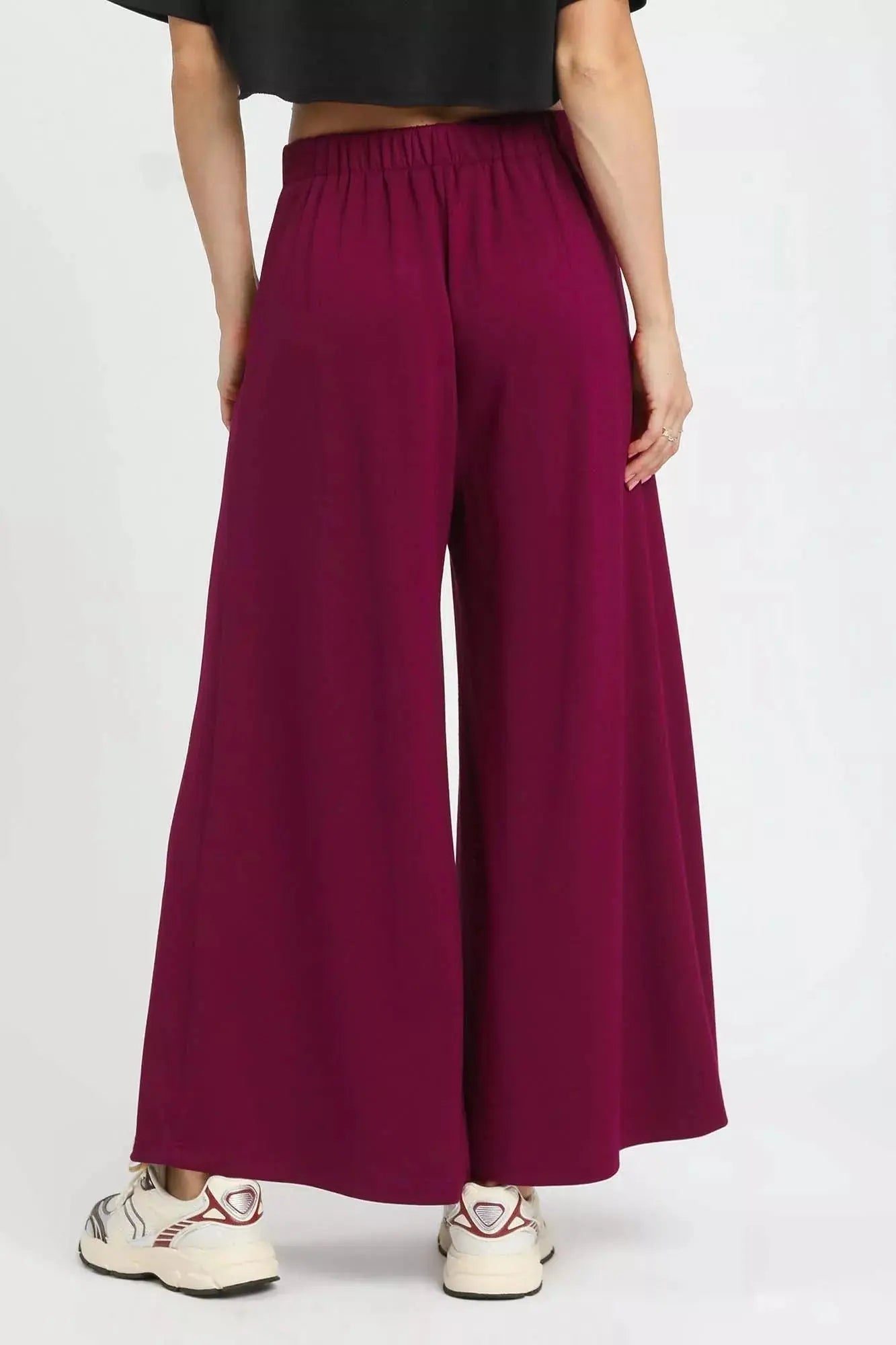 Umgee Wide Leg Pants with Pockets  Style Ratio