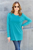 Basic Bae Full Size Round Neck Long Sleeve Top  Style Ratio