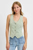 RISEN Full Size V Neck Button Down Vest  Style Ratio