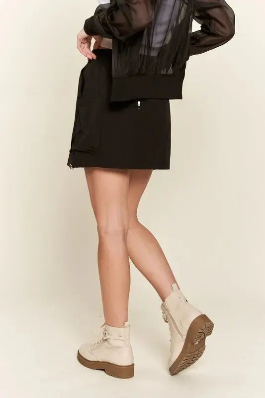 ADORA Drawstring Skort with Pockets  Style Ratio