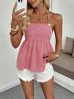 Gingham Halter Neck Cami Top  Style Ratio