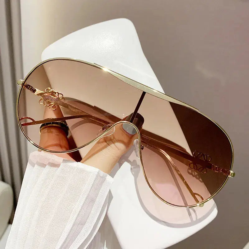 Gradient Aviator Sunglasses  Style Ratio