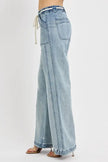 RISEN Straight Leg Jeans with Pockets  Style Ratio
