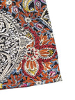 Paisley Print Tie Neck Sleeveless Midi Dress  Style Ratio