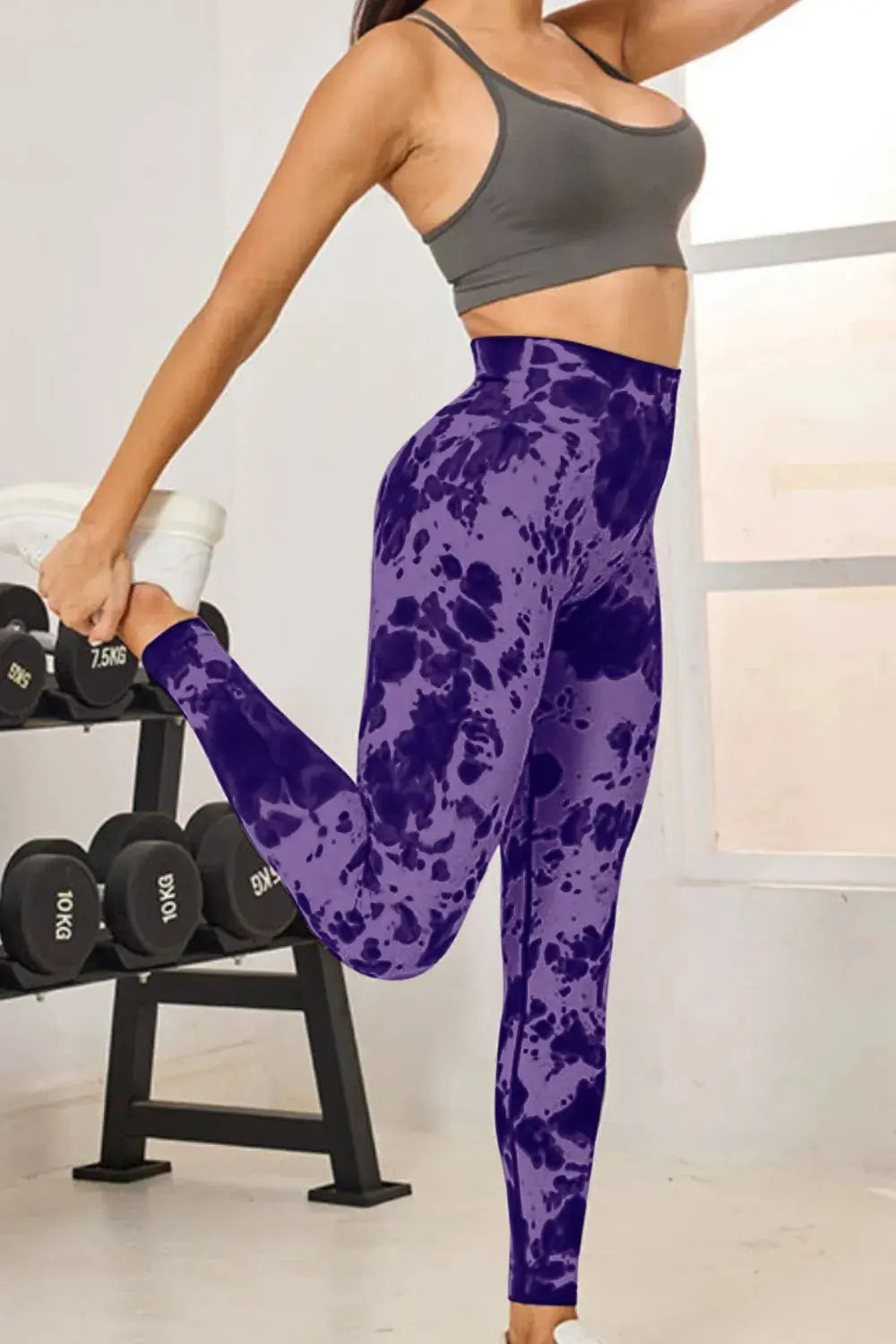 Tie-Dye High Waist Active Leggings  Style Ratio