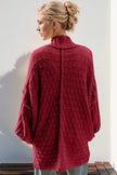 Double Take Full Size Open Front Long Sleeve Cardigan  Style Ratio