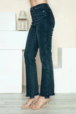 Judy Blue Full Size Button Fly Hem Destroy Straight Jeans  Style Ratio