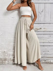 Frill Wide Leg Pants  Style Ratio