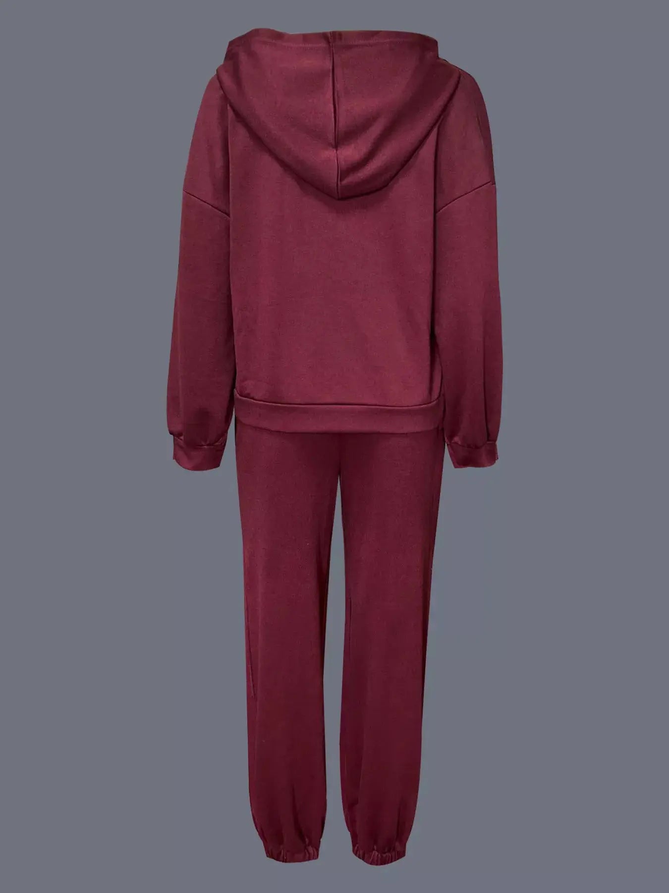 Casual Hoodie and Cropped Pants Set  Style Ratio