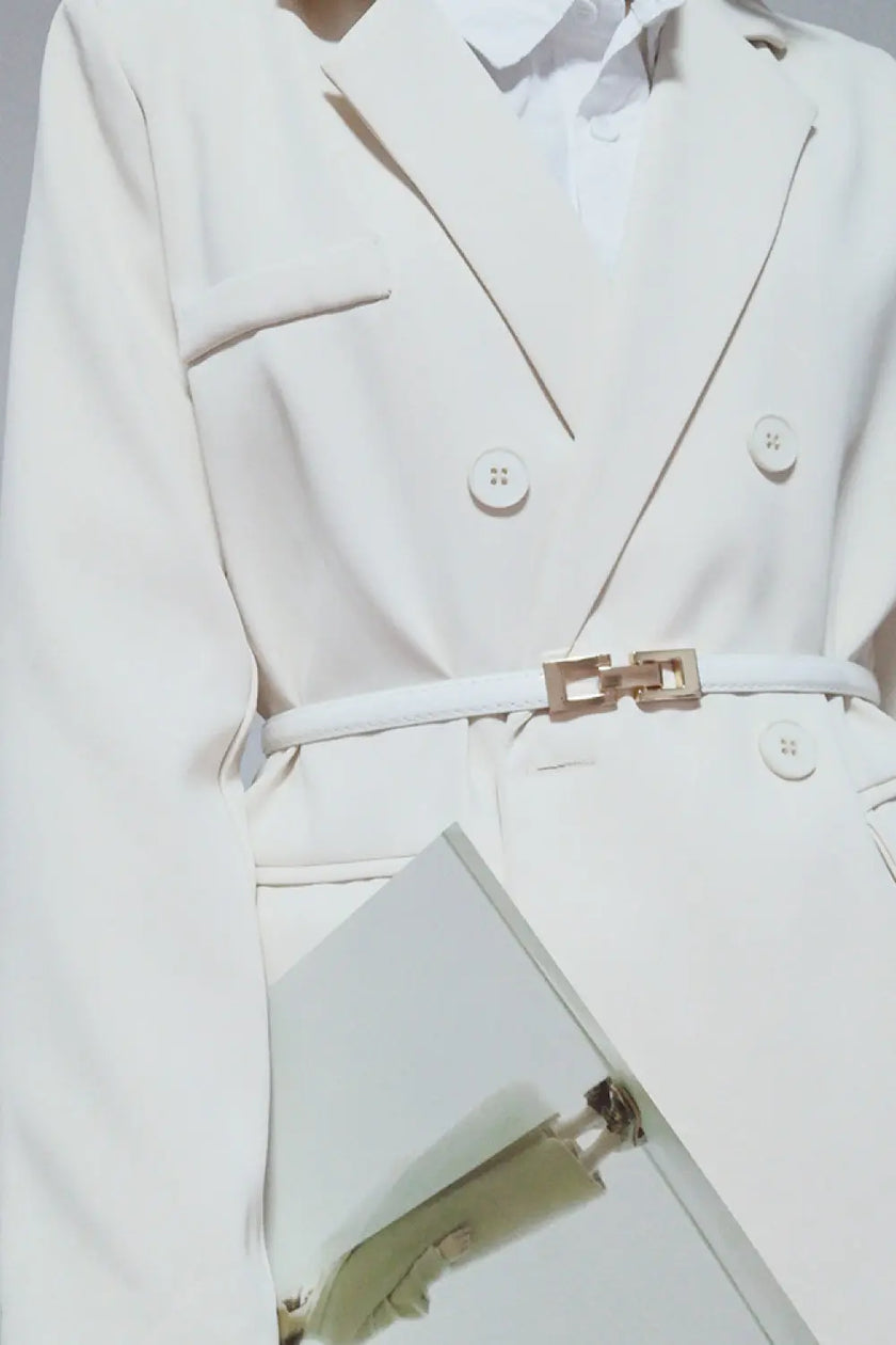 PU Skinny Belt  Style Ratio