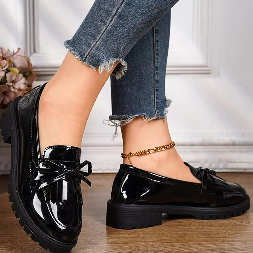 Round Toe Slip-Ons  Style Ratio