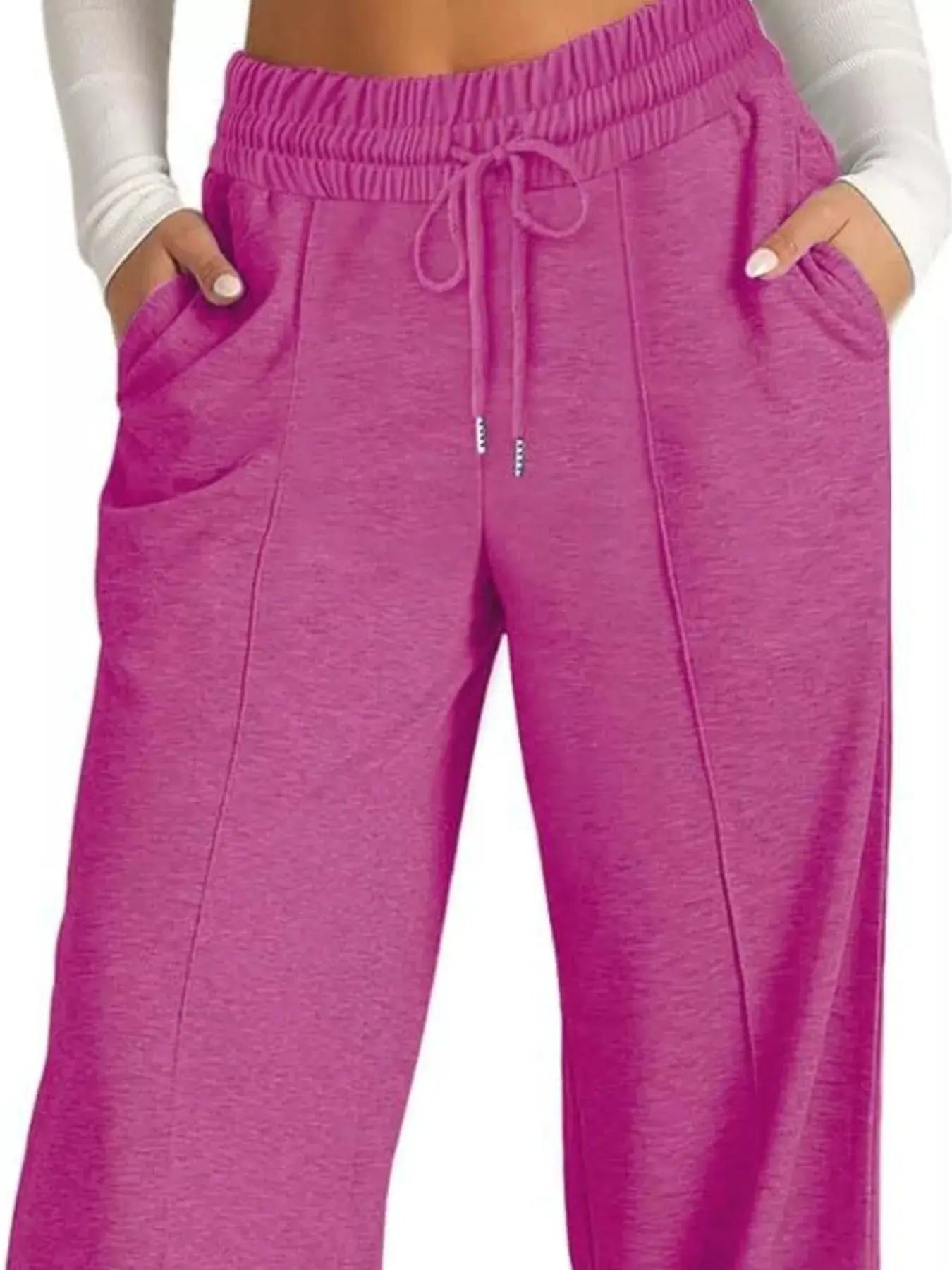 Wide Leg Drawstring Pants  Style Ratio