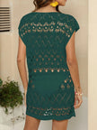 Openwork Round Neck Cover-Up  Style Ratio