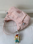 Drawstring Ruched Lightweight Crossbody Bag  Style Ratio