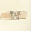 Butterfly Alloy Buckle Elastic Belt  Style Ratio