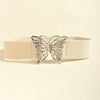 Butterfly Alloy Buckle Elastic Belt  Style Ratio