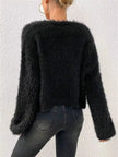 Open Front Long Sleeve Cardigan  Style Ratio