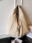 Casual Style Plaid Handbag  Style Ratio