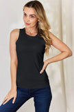 Basic Bae Full Size Round Neck Slim Tank  Style Ratio