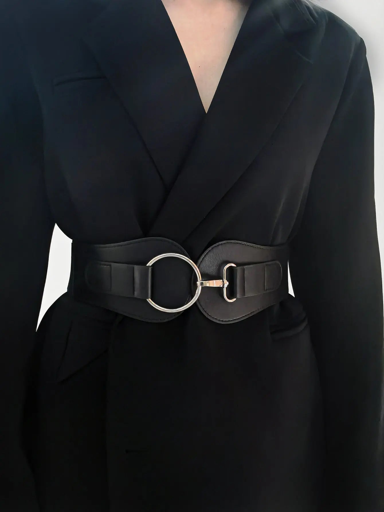 PU Elastic Wide Belt  Style Ratio