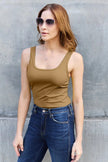 Basic Bae Full Size Square Neck Wide Strap Tank  Style Ratio