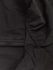 Puff Sleeve Tie Front Slit Midi Dress  Style Ratio