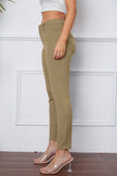 Basic Bae Stretchy Stitch Pants  Style Ratio