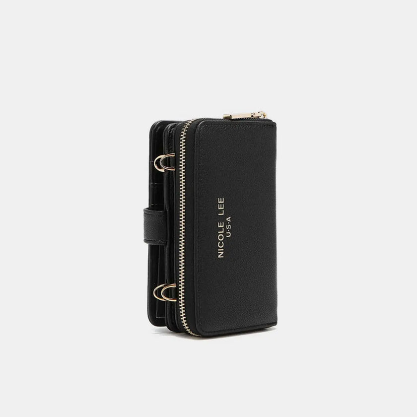 Nicole Lee 2 Piece Phone Case Crossbody Wallet  Style Ratio