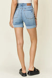 Judy Blue Full Size Tummy Control High Waist Denim Shorts  Style Ratio