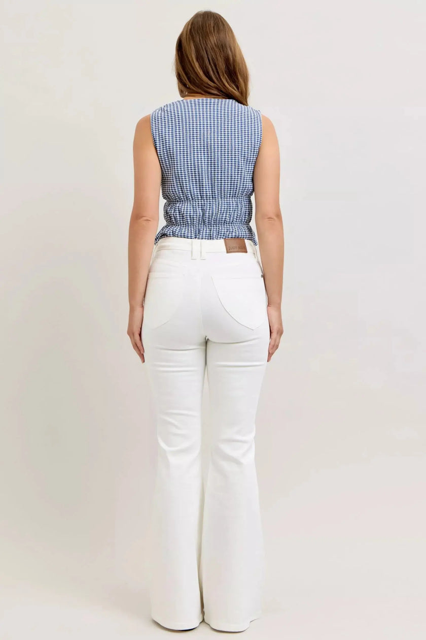 Judy Blue High-Waisted Tummy Control Flare Jeans  Style Ratio