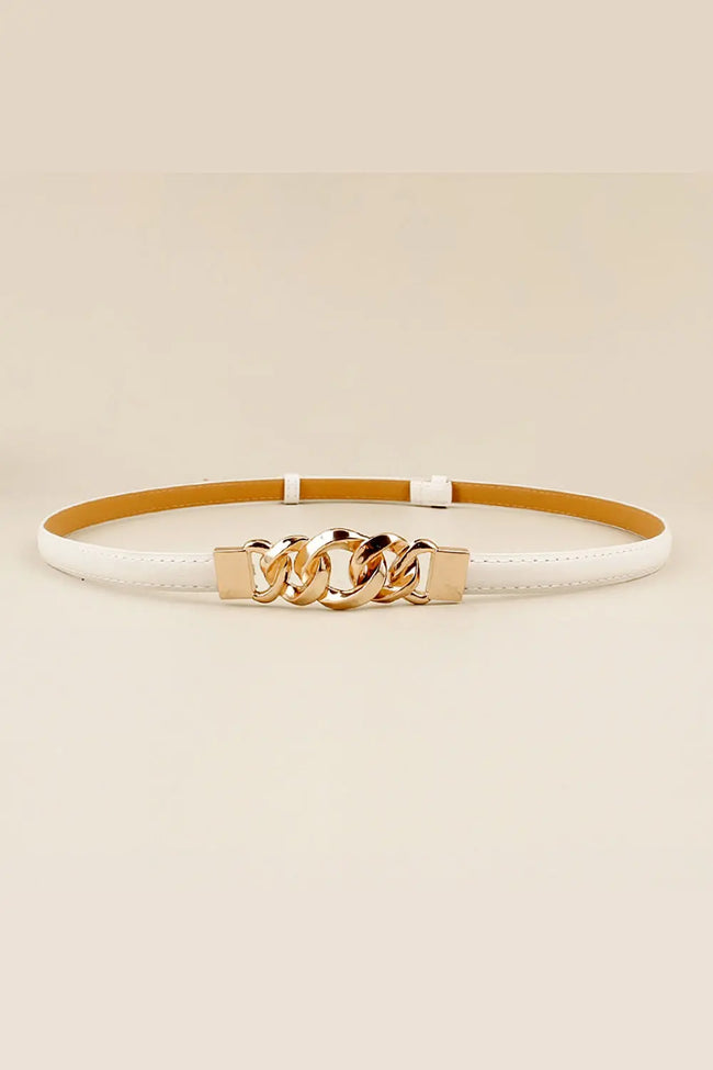 PU Skinny Belt  Style Ratio
