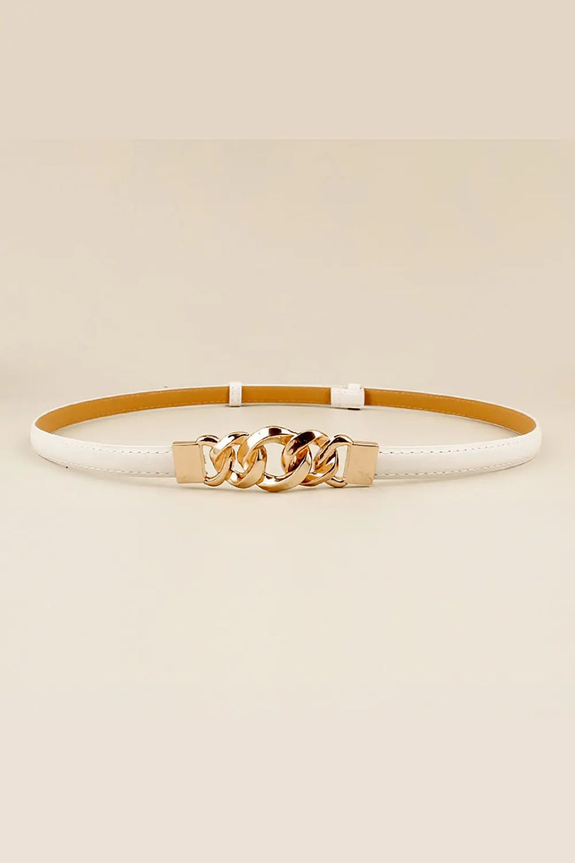 PU Skinny Belt  Style Ratio