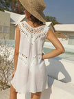 Crochet Detail Beach Cover Up  Style Ratio