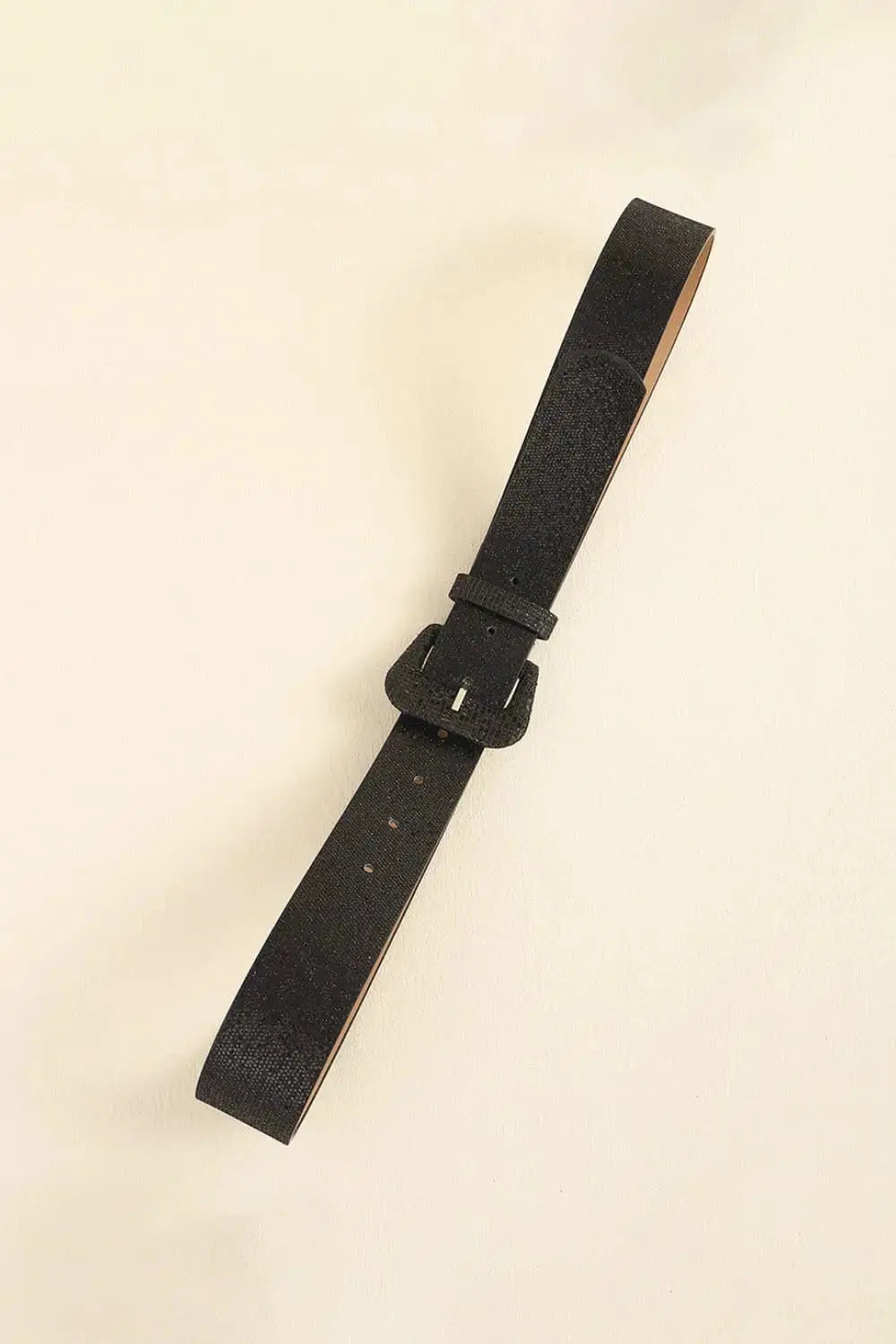 Glitter PU Leather Belt  Style Ratio