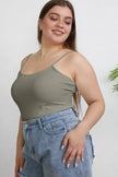 Basic Bae Full Size Round Neck Slim Tank Top  Style Ratio