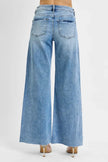 RISEN Full Size Tummy Control High Rise Ankle Palazzo Jeans  Style Ratio