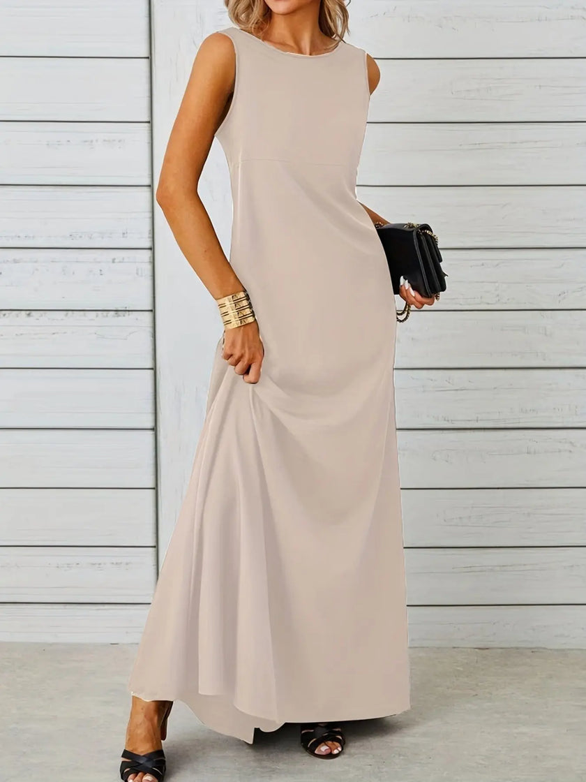 Sleeveless Flowy Maxi Dress  Style Ratio