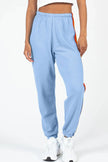 Contrast Striped Elastic Waist Active Pants  Style Ratio