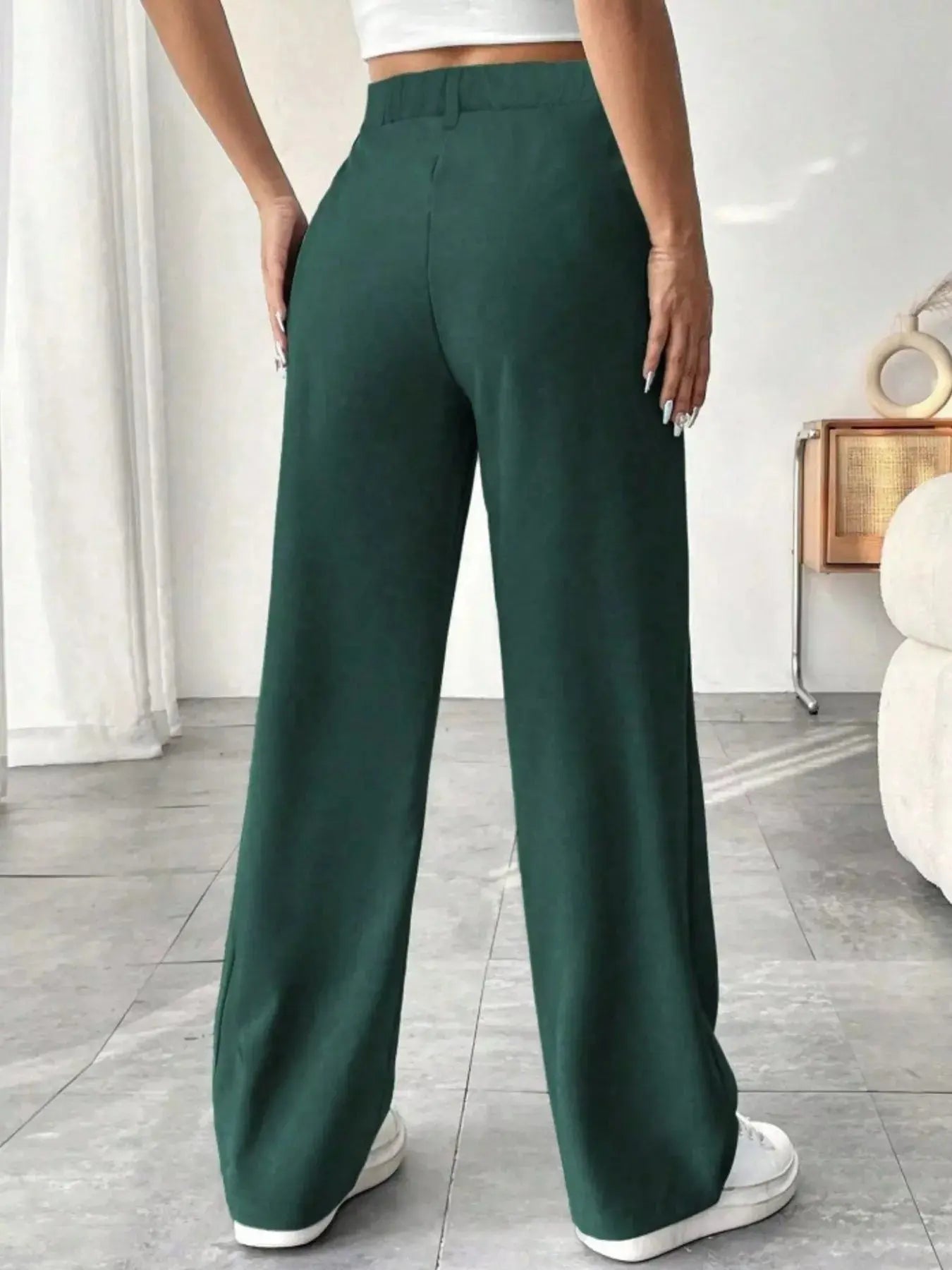 Wide Leg Pleated Pants  Style Ratio