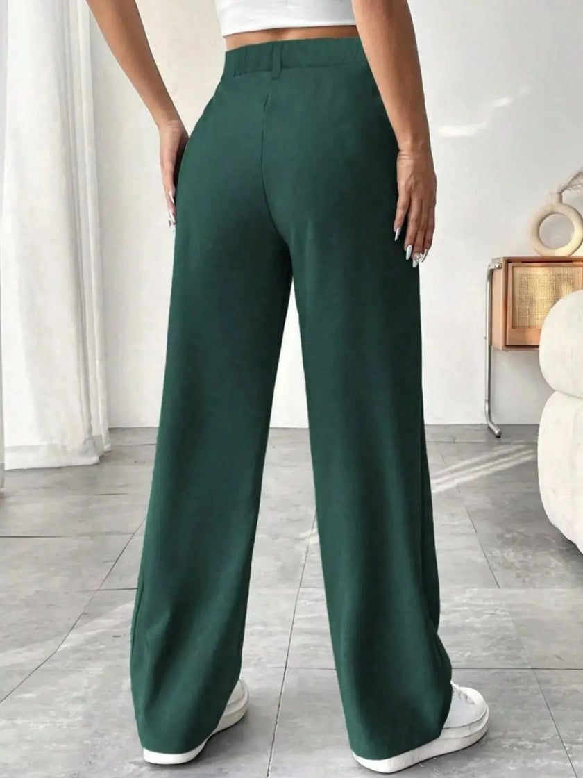 Wide Leg Pleated Pants  Style Ratio