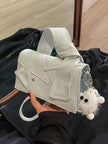 Denim Patchwork Crossbody Bag  Style Ratio