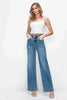 bytos Full Size High Rise Wide Leg Jeans with Pockets  Style Ratio