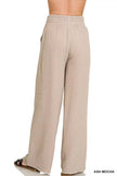 Zenana Double Gauze Lounge Pants  Style Ratio