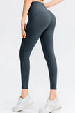 Wide Waistband Slim Fit Long Sports Pants  Style Ratio