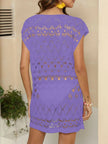 Openwork Round Neck Cover-Up  Style Ratio