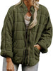 Quilted Zip Up Outerwear  Style Ratio